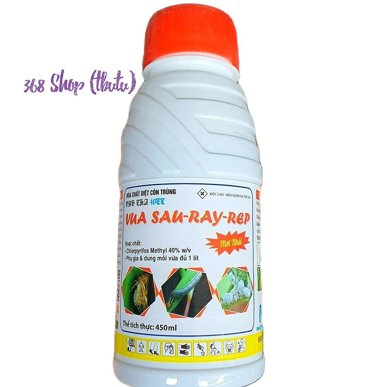 💎 Thuốc trừ sâu WUSSO 550EC  (Chai 450ml) Hiệu VUA SÂU RẦY RỆP .💖