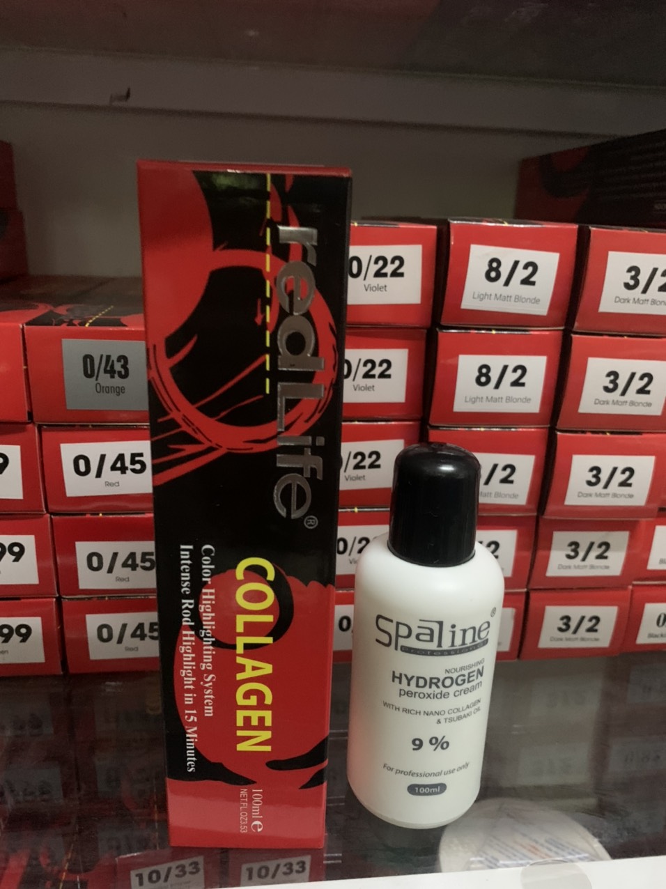 Thuốc Nhuộm Redlife Kèm Oxy Trợ Nhuộm