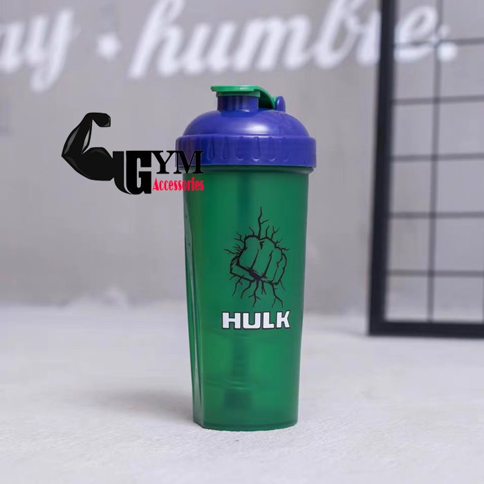 Bình lắc bình tập gym shake bottle Super Hero