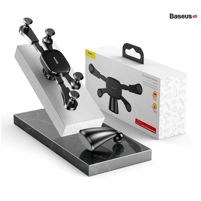 Bộ đế giữ điện thoại trên ô tô Baseus Horizontal Screen Gravity Holder