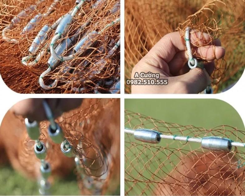 Chài Dù Thái Lan -Bắt Cá Cao 4m Đường Kính 8m