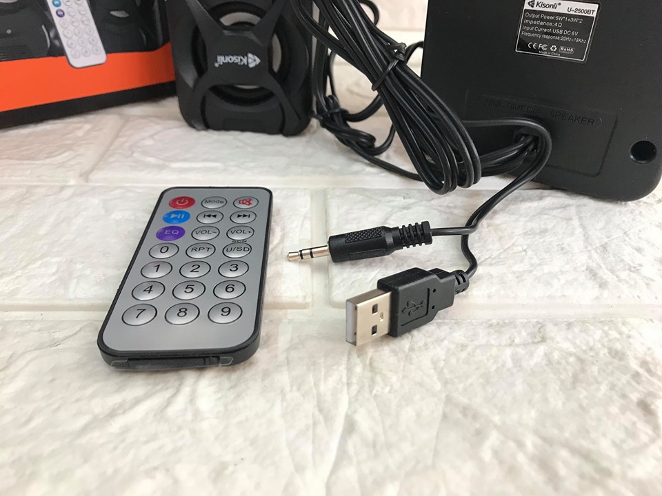 LOA VI TÍNH 2.1 KISONLI U-2500BT CÓ BLUETOOTH