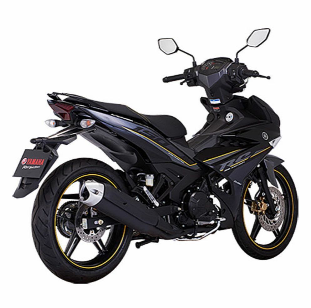 Tem lụa exciter 150 rc 2018 đen xám