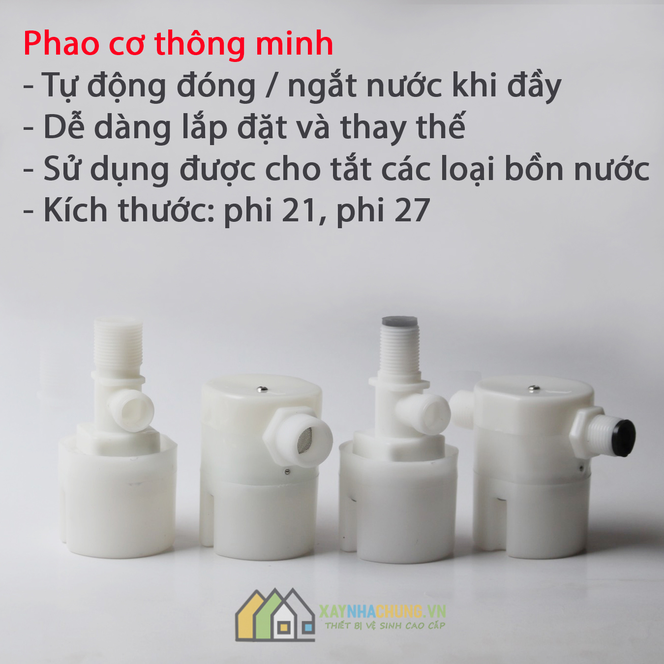 Phao cơ thông minh tự ngắt chính hãng