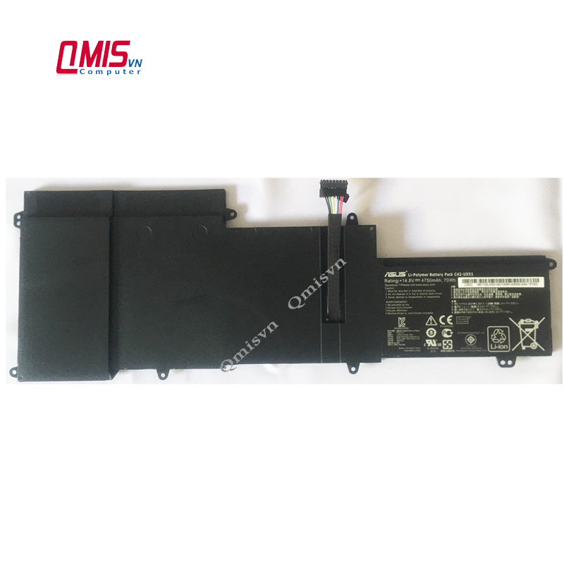 Pin laptop asus zenbook ux51 ux51vz u500vz – ux51 – 4 cell