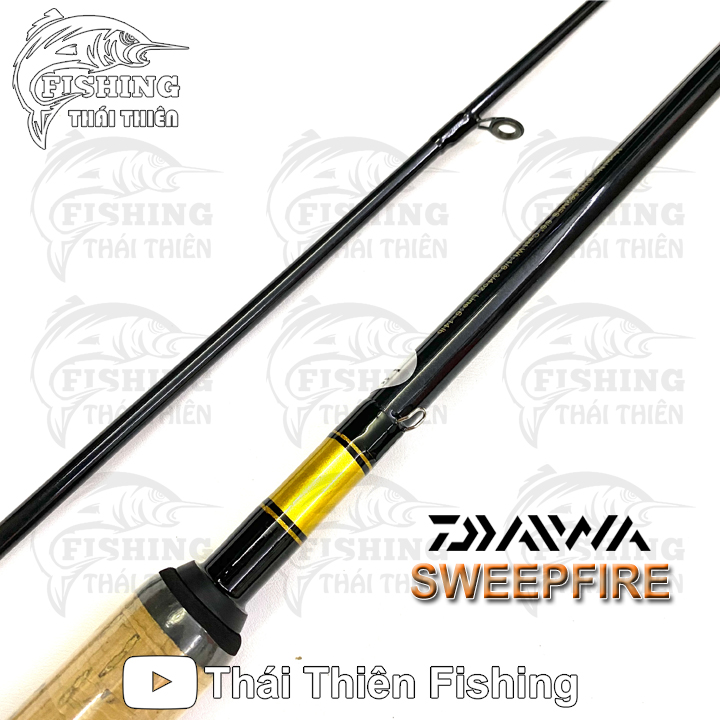 Cần Câu Cá Daiwa Sweepfire 702 ( 2m14 ) Cần Lure Máy Đứng