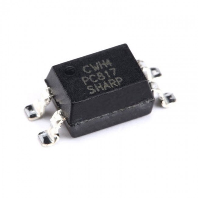 Bộ 5 chiếc PC817 Chính Hãng SHARP DIP4, SOP4
