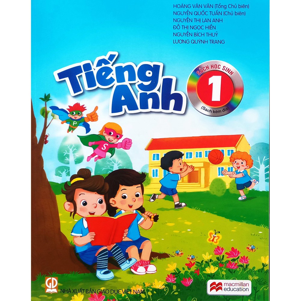 Bộ Tiếng Anh 1 (Cho bé vào lớp 1)