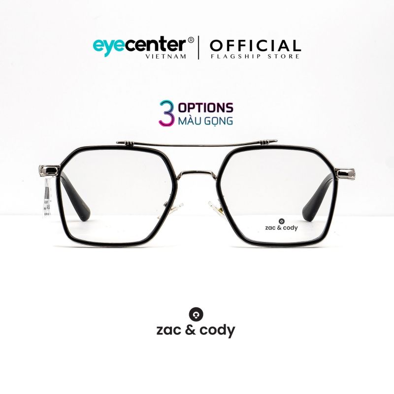 Mua Gọng kính cận nam nữ chính hãng ZAC & CODY B14 nhựa dẻo cao cấp nhập khẩu by Eye Center Vietnam
