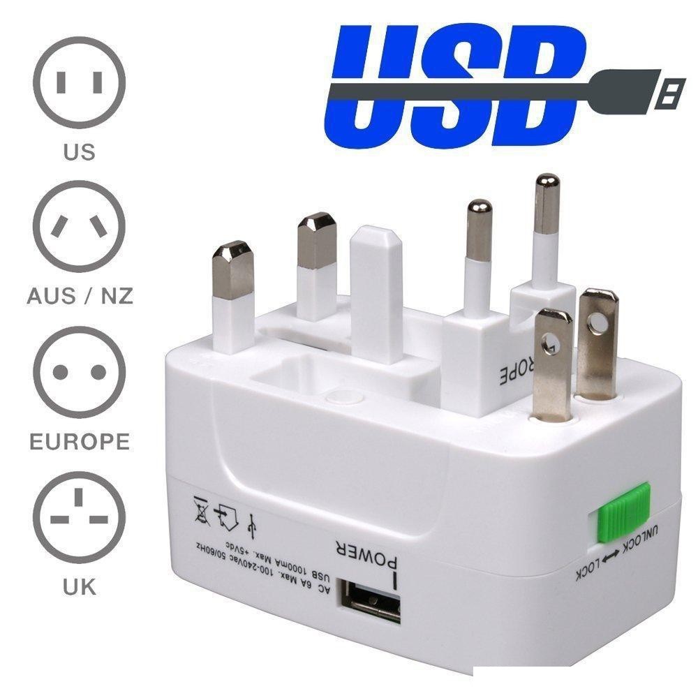 Ổ Cắm Du Lịch Đa Năng - có cổng USB và không có cổng USB