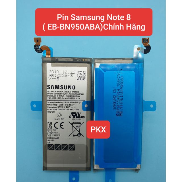 Pin samsung note 8 chính hãng123123