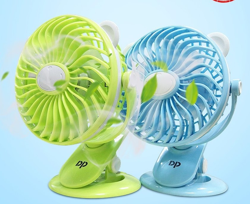 Quạt Sạc Kẹp Bàn Dp - 7608