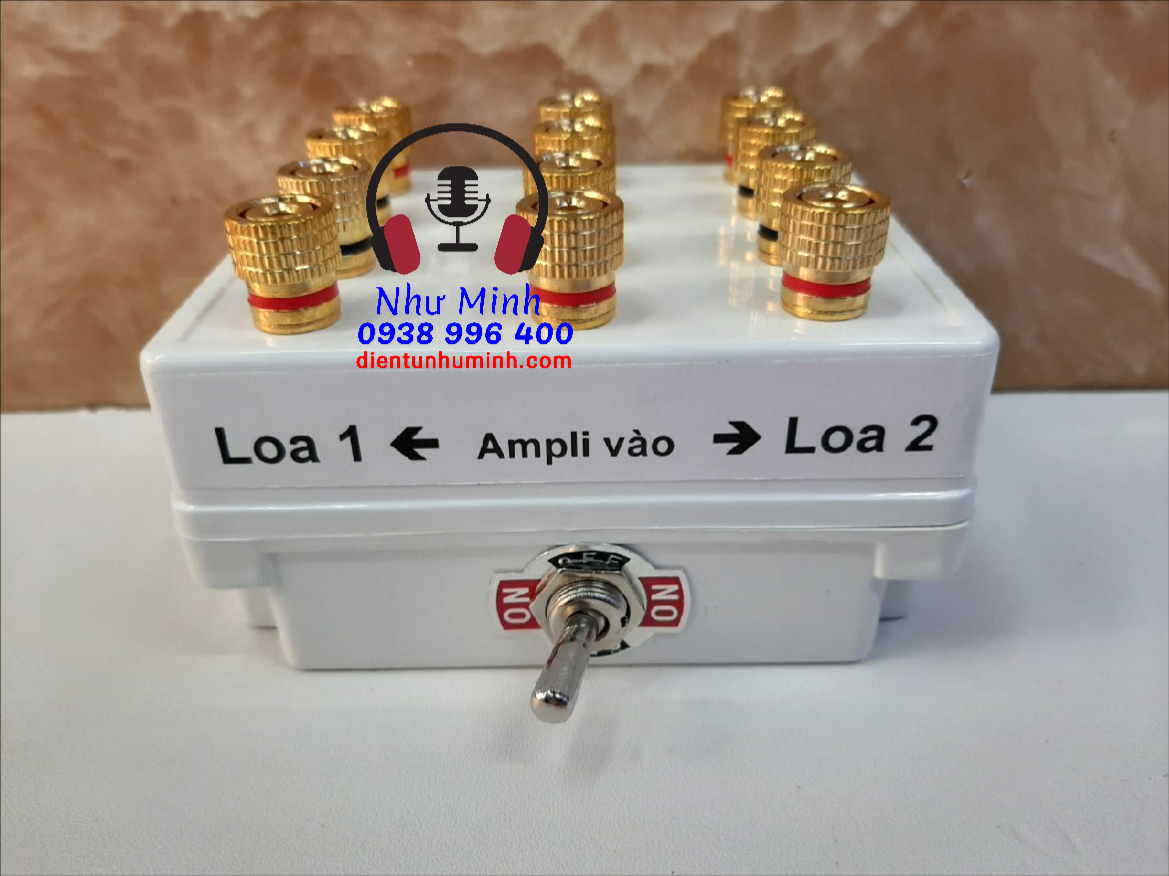 BỘ CHUYỂN LOA - BỘ CHIA LOA ( 2 Loa -1Ampli )