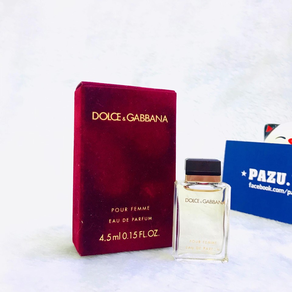 [HCM]Nước hoa mini Dolce & Gabbana Pour Femme Eau De Parfum