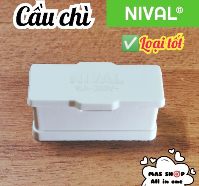 Cầu chì điện NIVAL® loại tốt, dùng gắn trên bảng điện