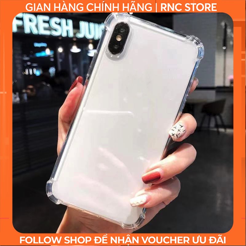 Ốp lưng Realme 5/Realm 5i/Realme 5s/Realme C11/.... Chống sốc trong 4 gờ