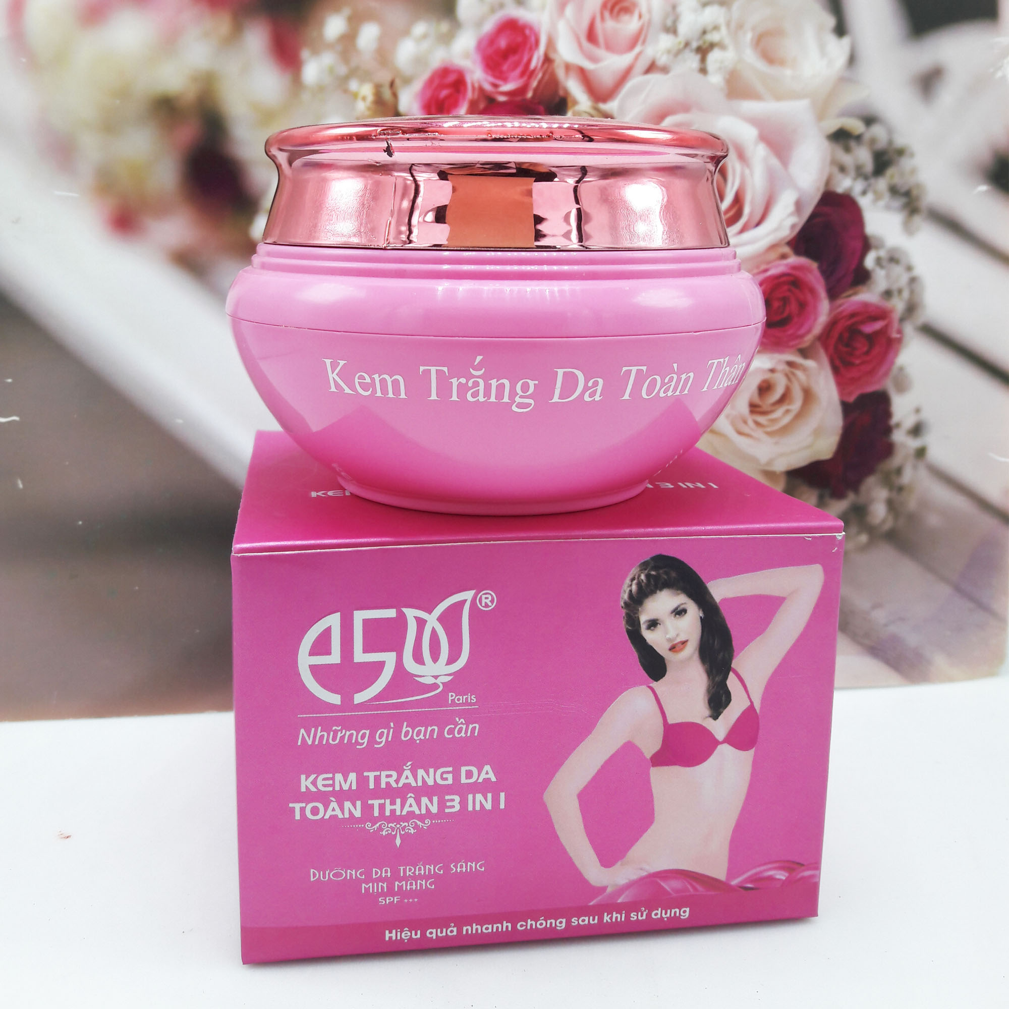 Kem Trắng Da Toàn Thân 3in1 E5