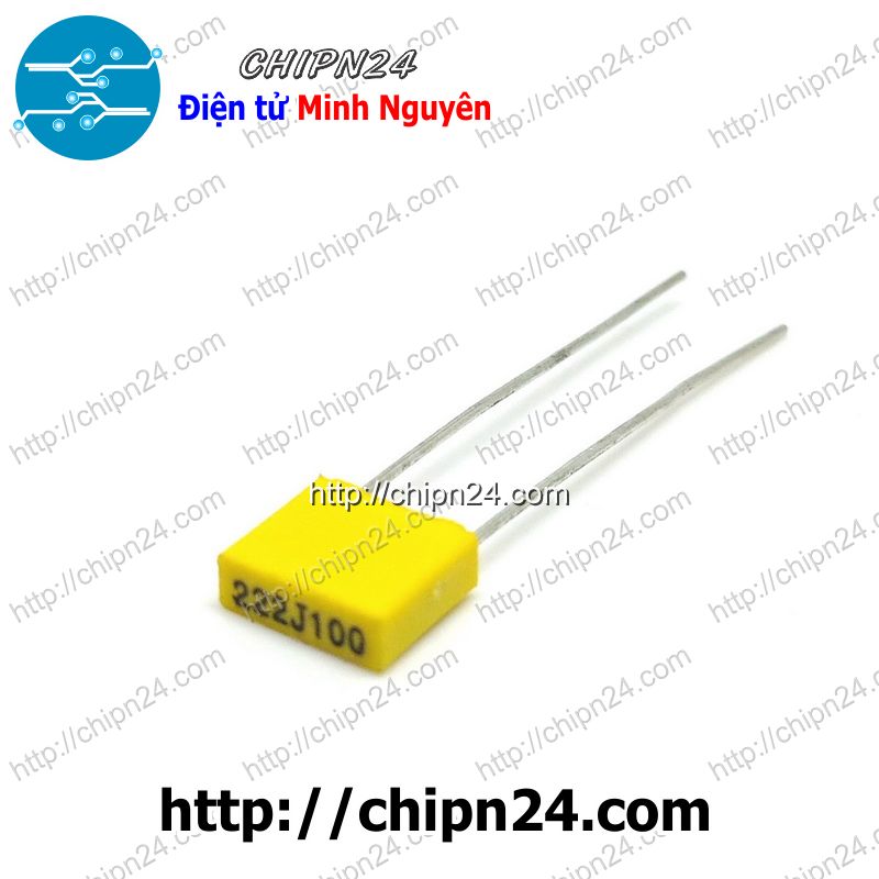 Tụ kẹo vàng 222j 100v