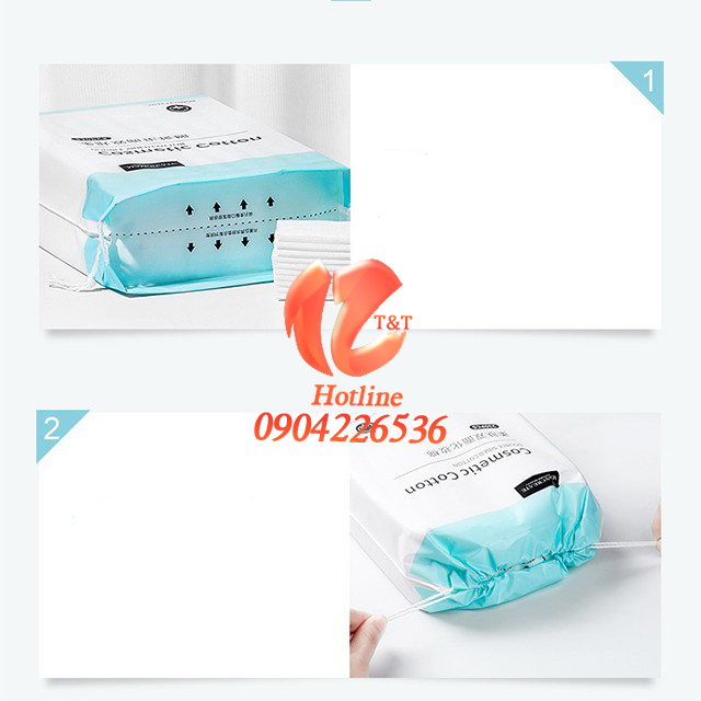 Bông tẩy trang Maycreate túi to 230 miếng