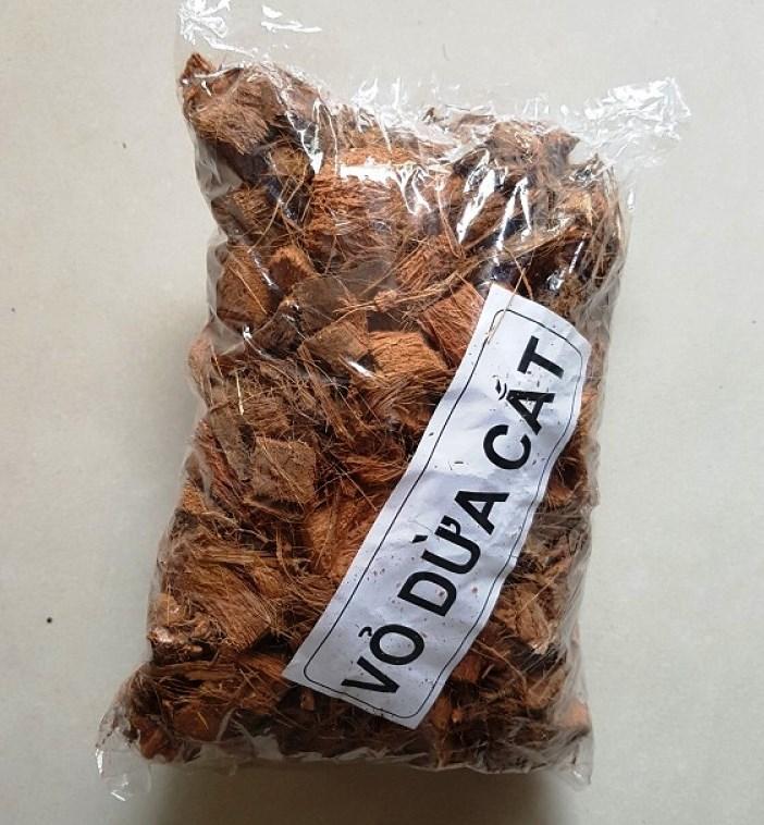 Combo 2 gói Vỏ dừa miếng trồng lan loại 350gr