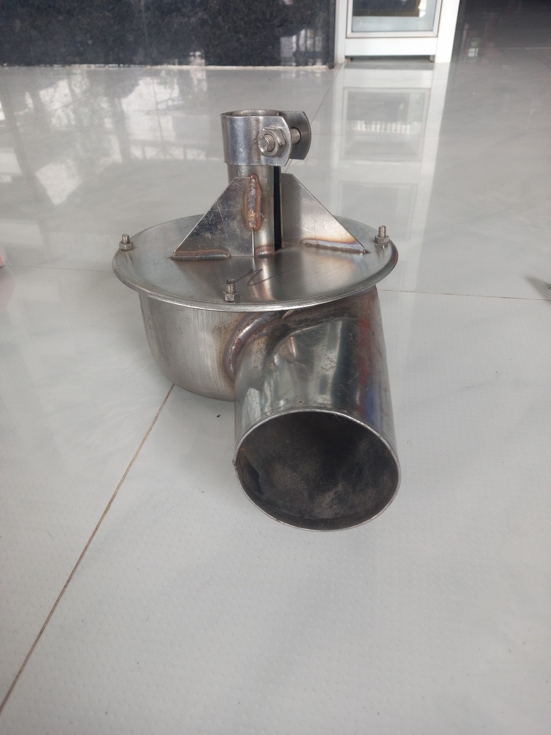 Bơm nước inox phi 90mm dùng cho máy xăng cốt thẳng và xéo