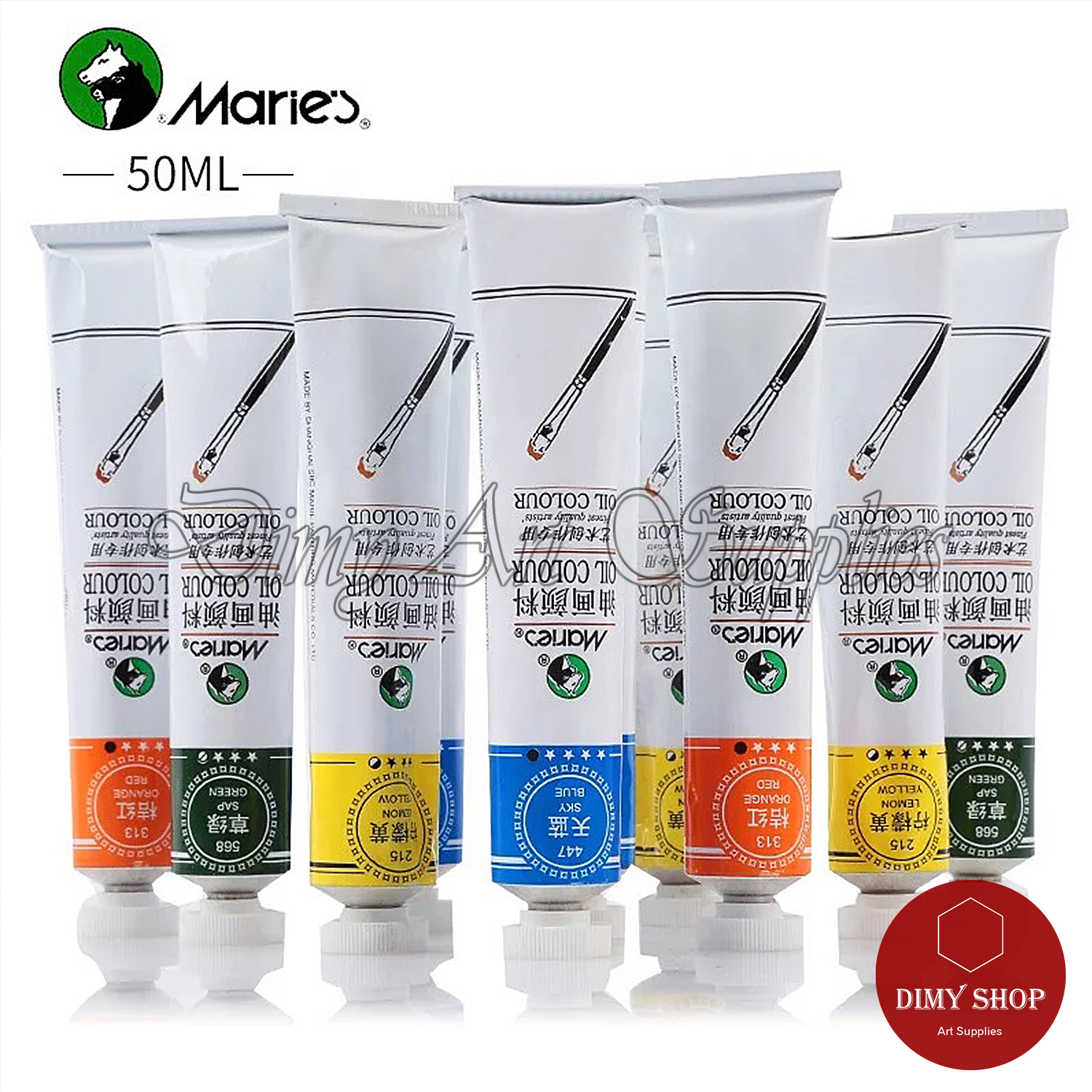 Màu vẽ sơn dầu MARIE's 50ml/tuýp