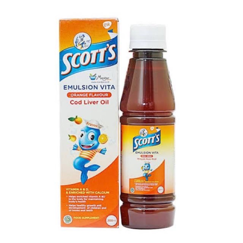 Siro ăn ngon giúp bé chóng lớn scott's 200ml thái lan - mộc shop
