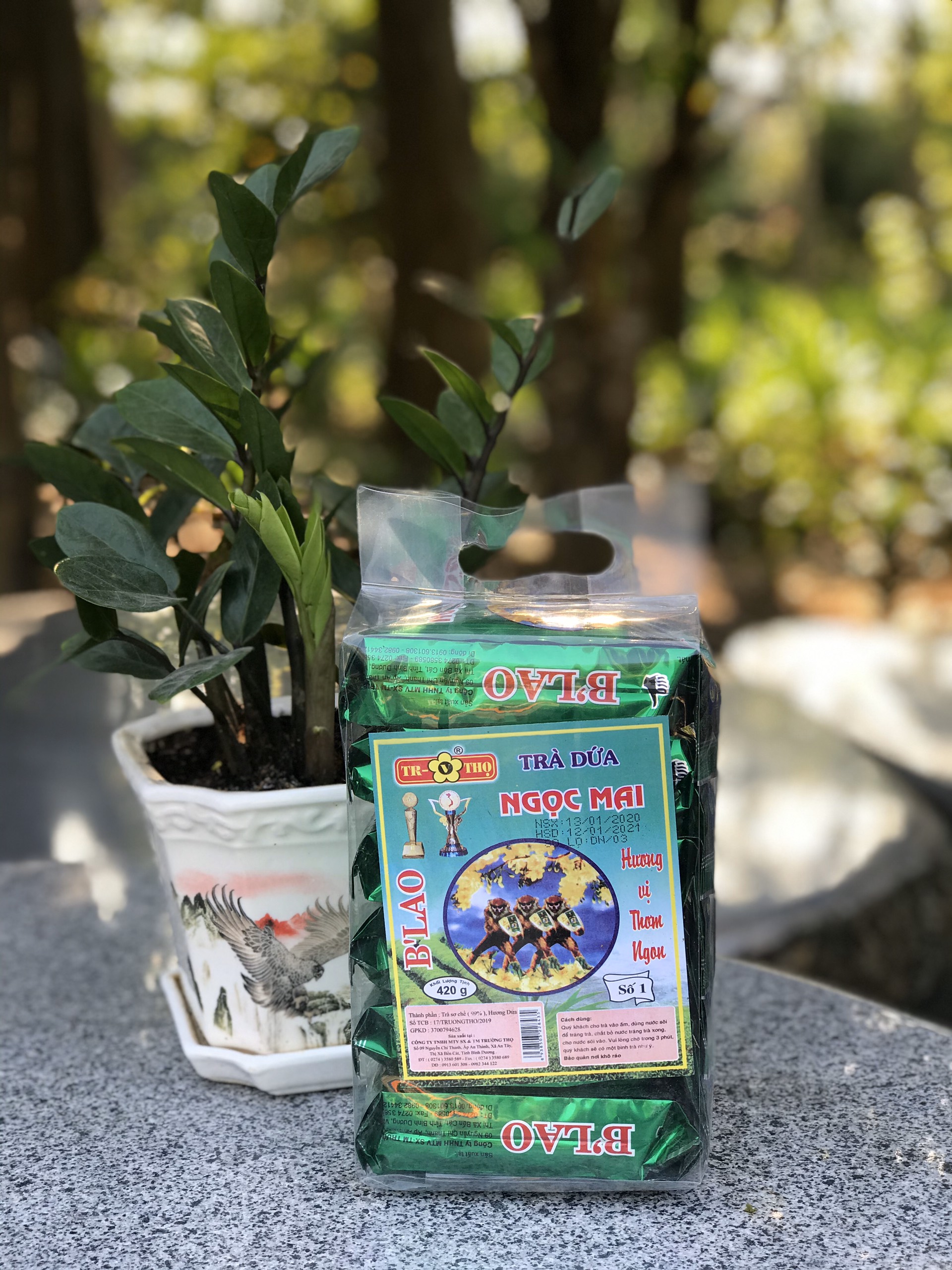 [HCM]1 gói trà ngọc mai dứa 70g