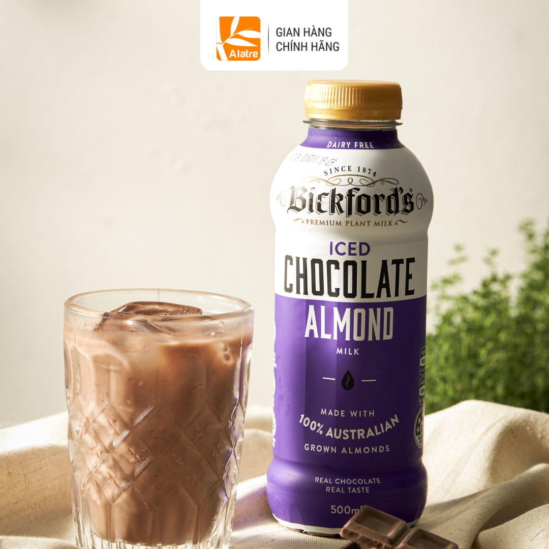 Sữa Socola Đá Hạnh Nhân| Chai 500ml - Nhập Khẩu Úc!