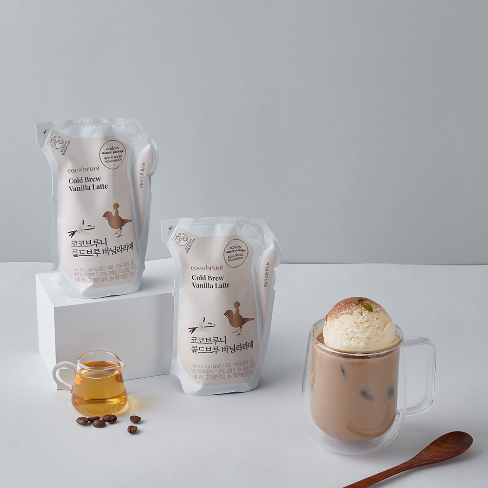 [25/10/2024] CÀ PHÊ COLD BREW VANILLA LATTE COCOBRUNI (COCOBURUNI COLD BREW VANILLA LATTE) 200ML