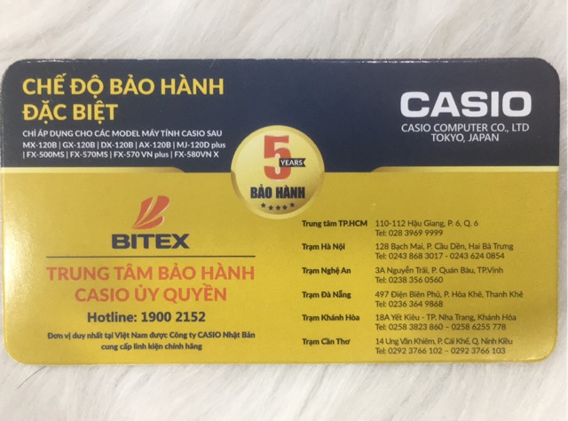 Máy Tính Casio FX-580VN X - hàng chính hãng
