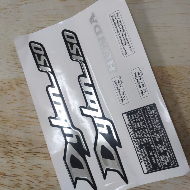 Trọn bộ tem nổi xe DYLAN 150 , dán xe siêu chất