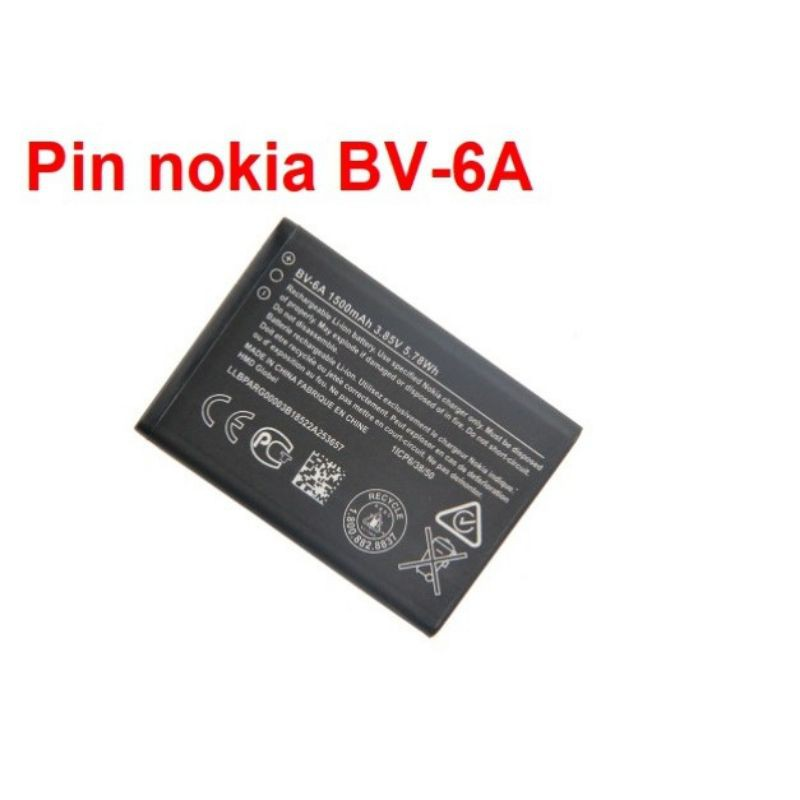 Pin nokia 8110 bv-6a chuẩn bh 1 đổi 1