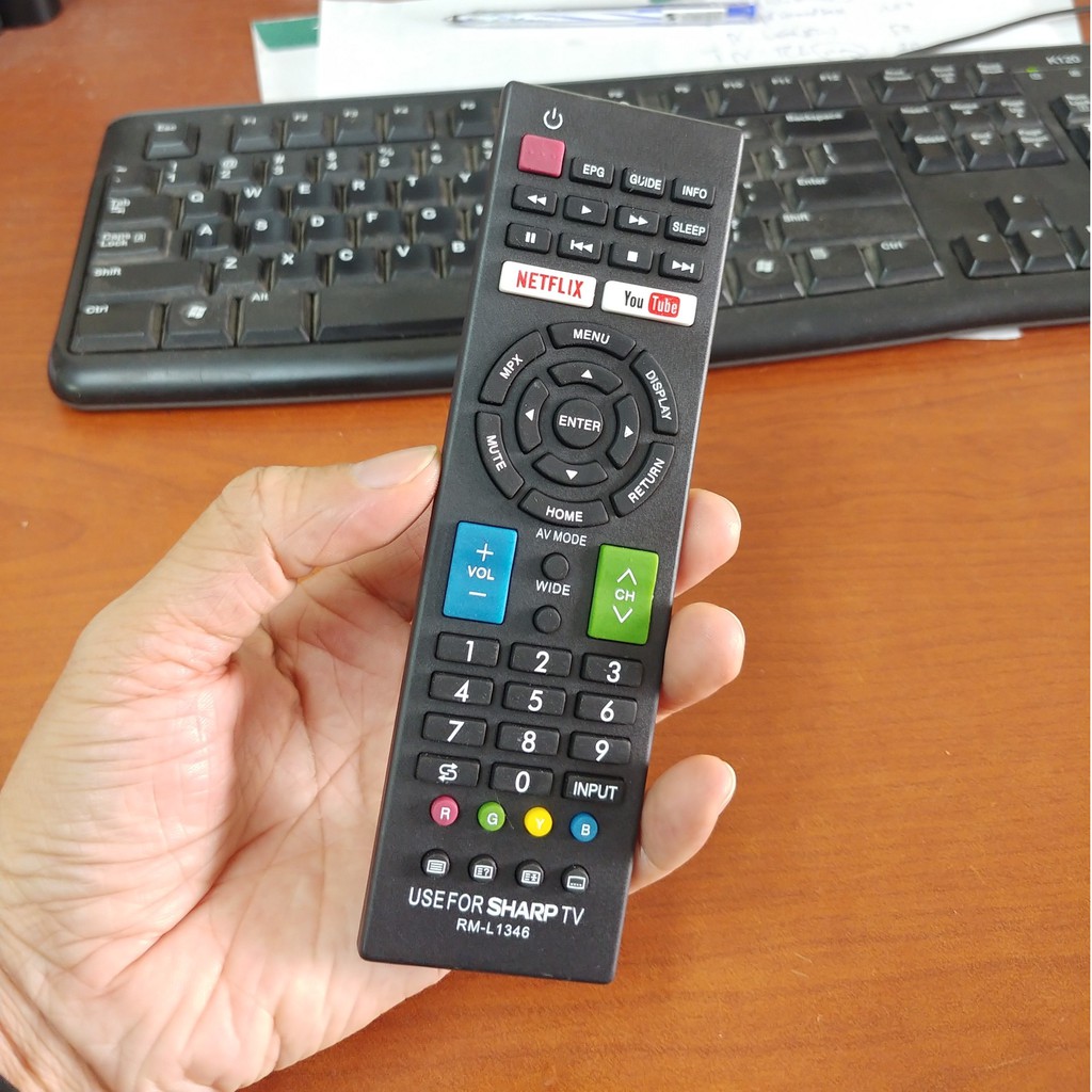 Remote - điều khiển TV SHARP Smart RM - L1346. Tân Minh Phát