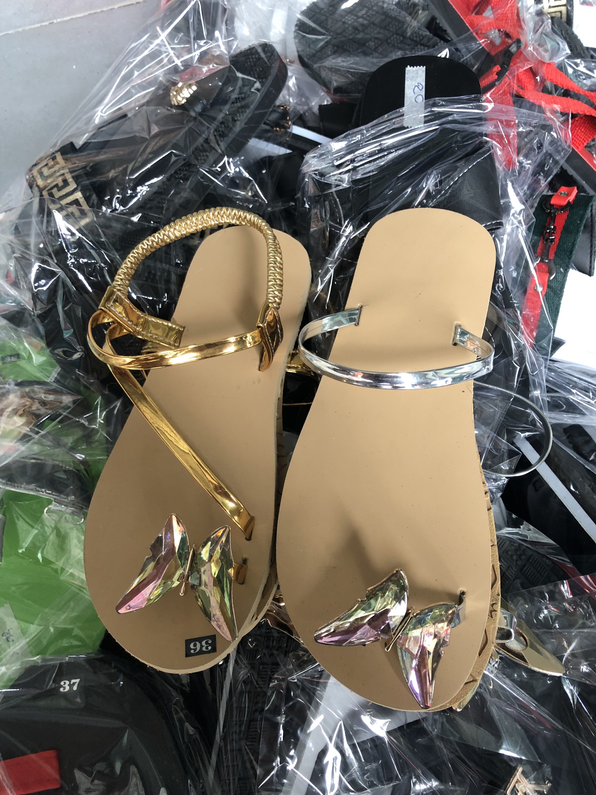 Sandal bướm 7 màu
