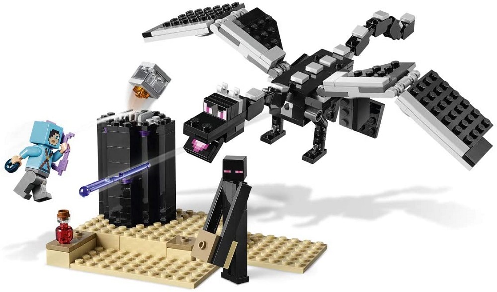 [HCM]LEGO Minecraft 21151 ĐẠI CHIẾN RỒNG ENDER