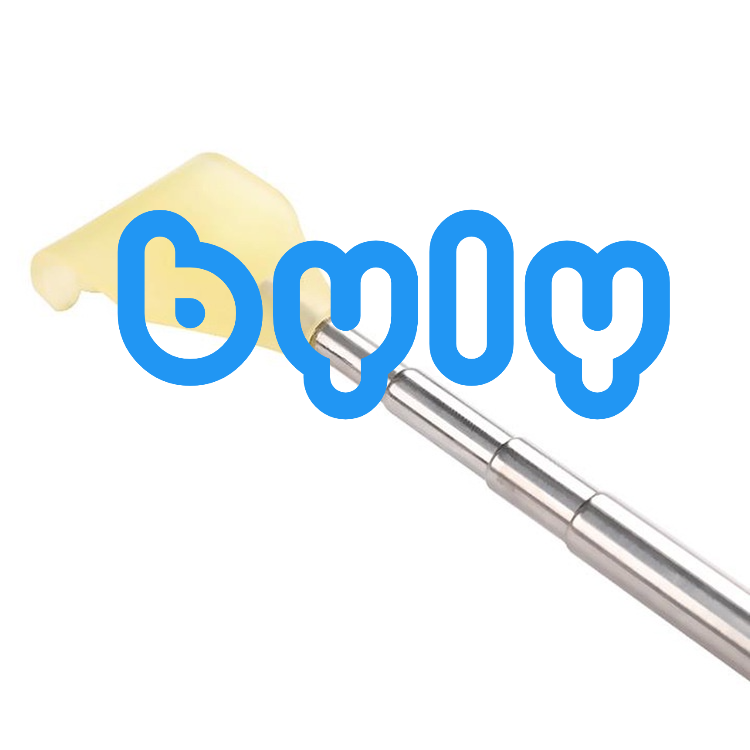 Ship hoả tốc - Cây gãi lưng inox - đầu nhựa rút gọn - ByLy Store