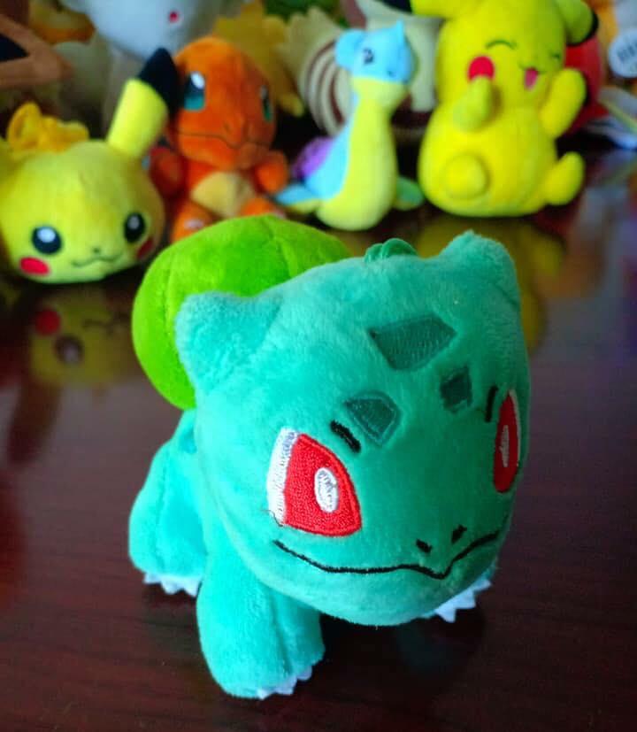 [HCM]Móc khóa gấu bông Pokemon - Ếch Bulbasaur kỳ diệu
