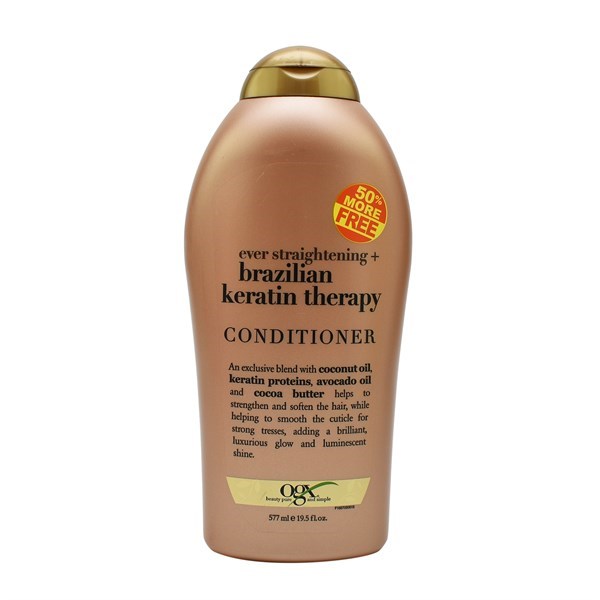 [HCM]Dầu Xả Ogx Brazilian Keratin Therapy 577ml – Mỹ