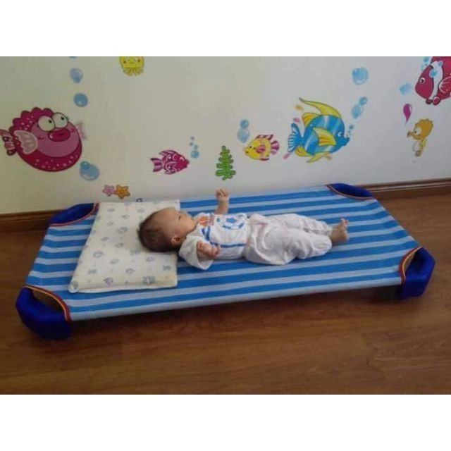 Giường Lưới Cao Cấp Cho Bé 1m2