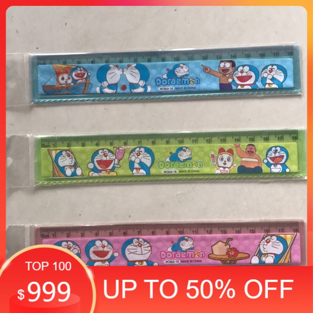 1 cây thước kẻ hình 15-18-20cm