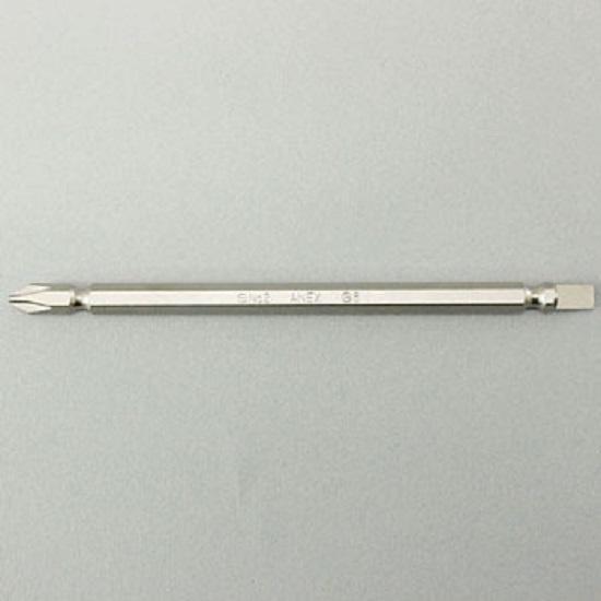 Vỉ 2 mũi vít 2 đầu có từ tính PH2 và - 6 chiều dài 135mm hãng Anex Nhật Bản