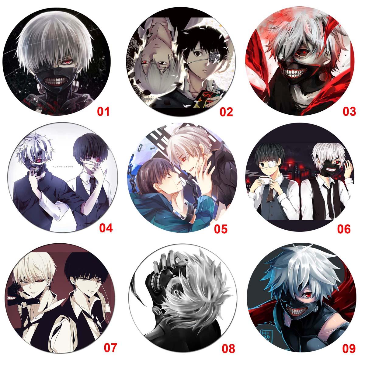 Huy hiệu anime Tokyo Ghoul - Keneki ken