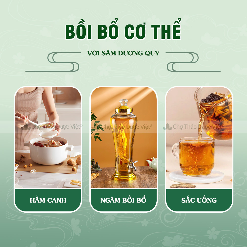 Sâm đương quy loại 1, củ to đẹp 100g