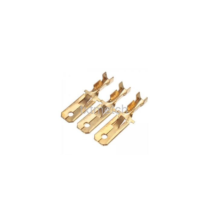 Đầu cos đực 6.3mm túi 100 cái