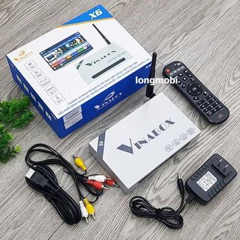 Android TV box  Vinabox X6pro ram 2G tìm khiếm giọng nói
