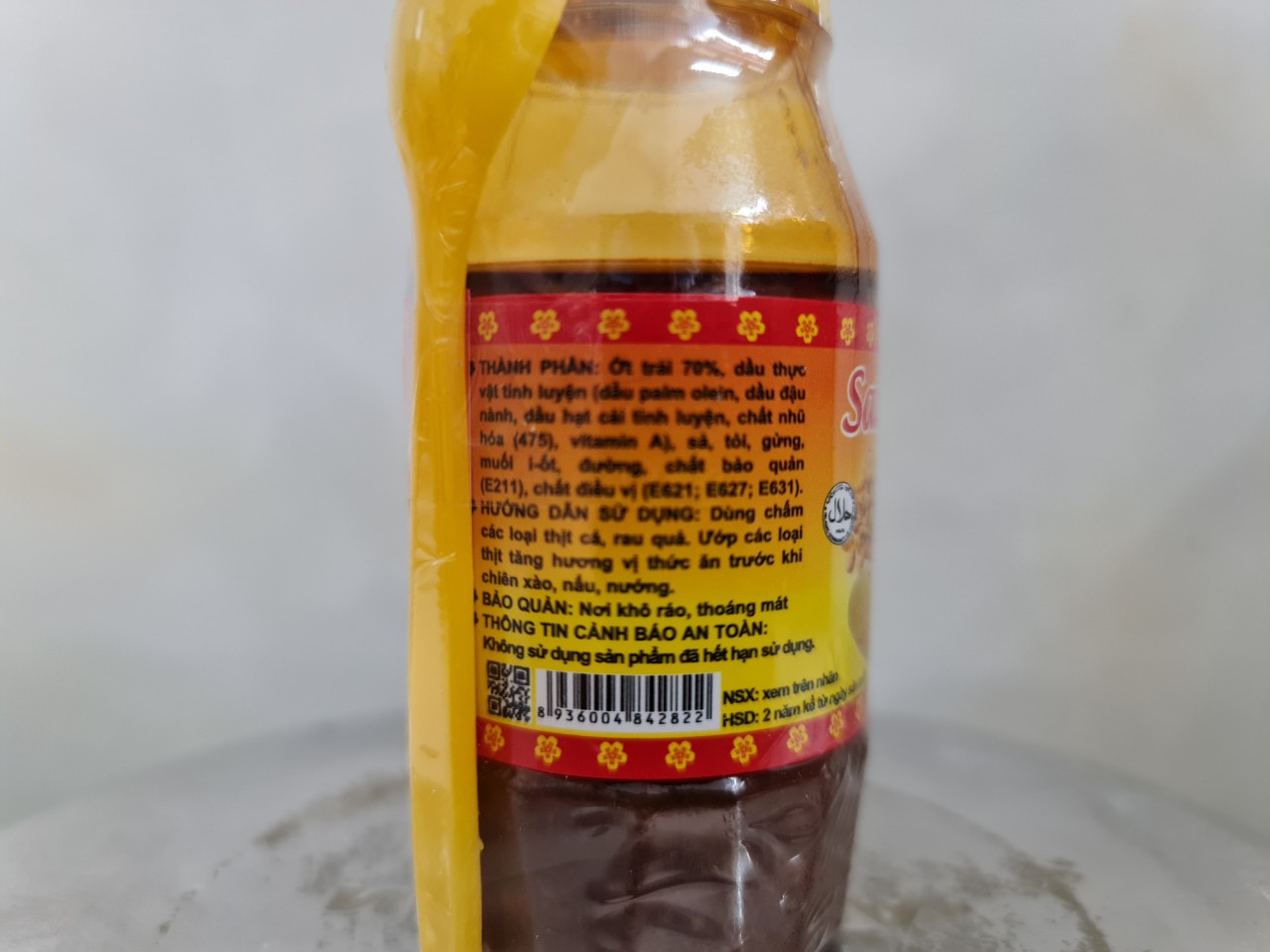 [90g] SA TẾ CHAY [VN] THIÊN THÀNH Vegan Satay (halal) (vvk-hk)