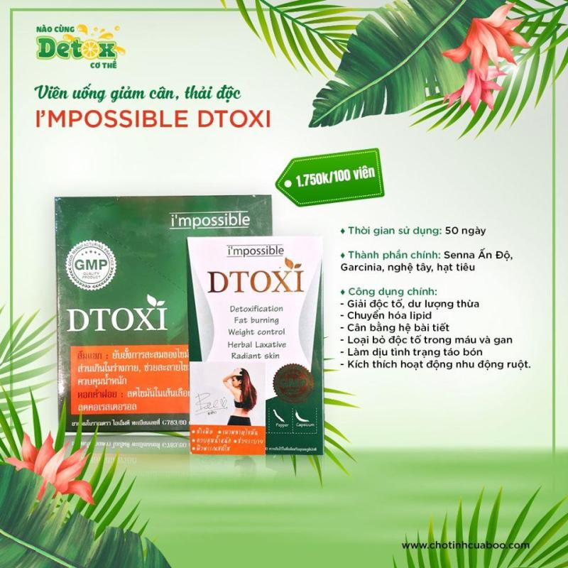 GIẢM CÂN DTOXI