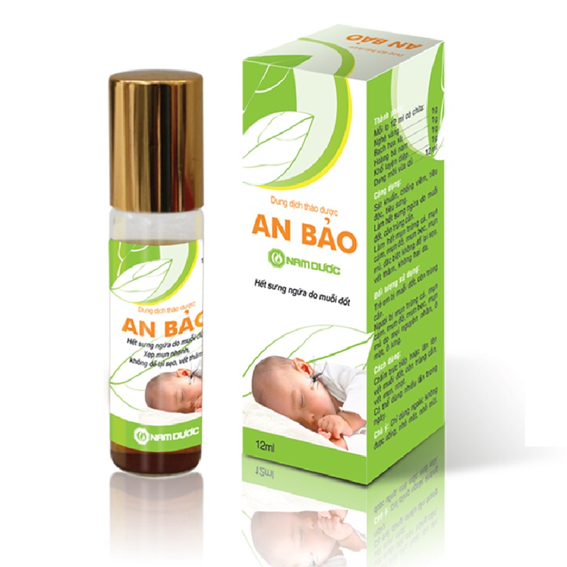 Dung Dịch Thảo Dược An Bảo - Hết Sưng Ngứa Do Muỗi Đốt