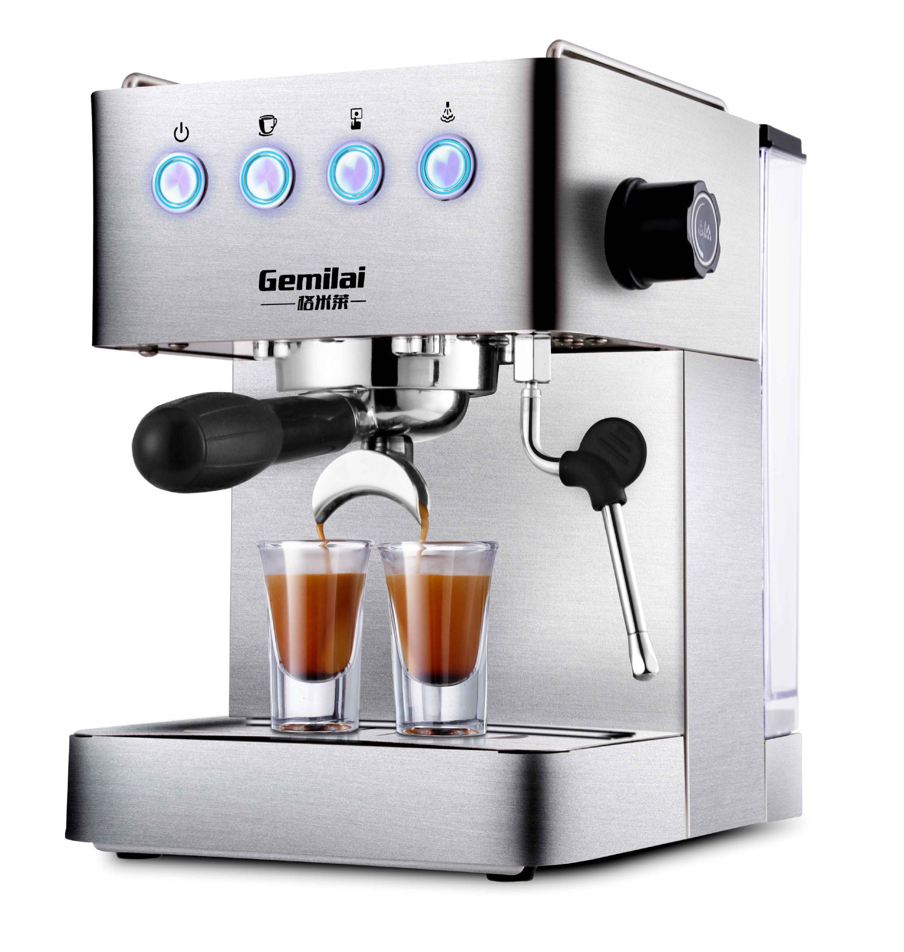 |THW| Máy Pha Cà Phê Gemilai Espresso Italia  CRM3005E